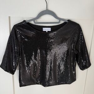 Ripley Radar BLACK SEQUIN EVERY DAY TOP